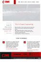Mobile Screenshot of cowieengineering.com